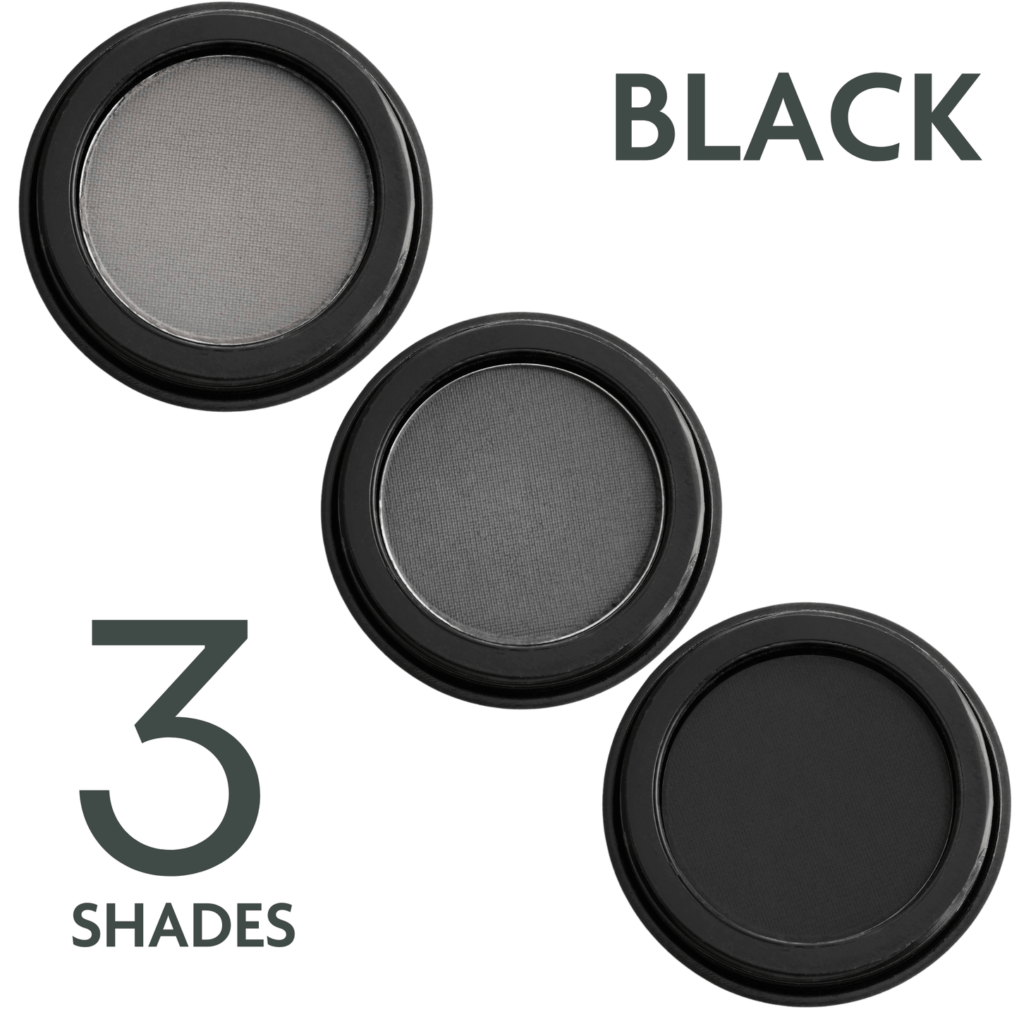 Eyebrow Powder - Black (3 Shades)