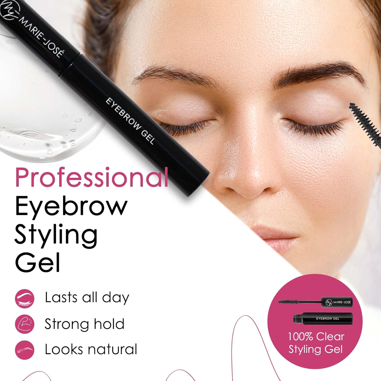 Eyebrow Gel – Long-Lasting Professional Clear Brow Gel