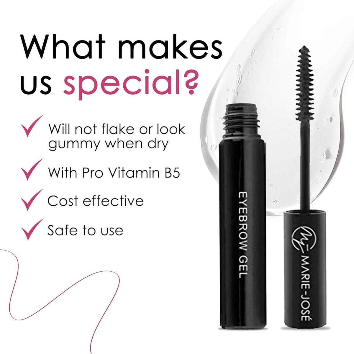 Eyebrow Gel – Long-Lasting Professional Clear Brow Gel