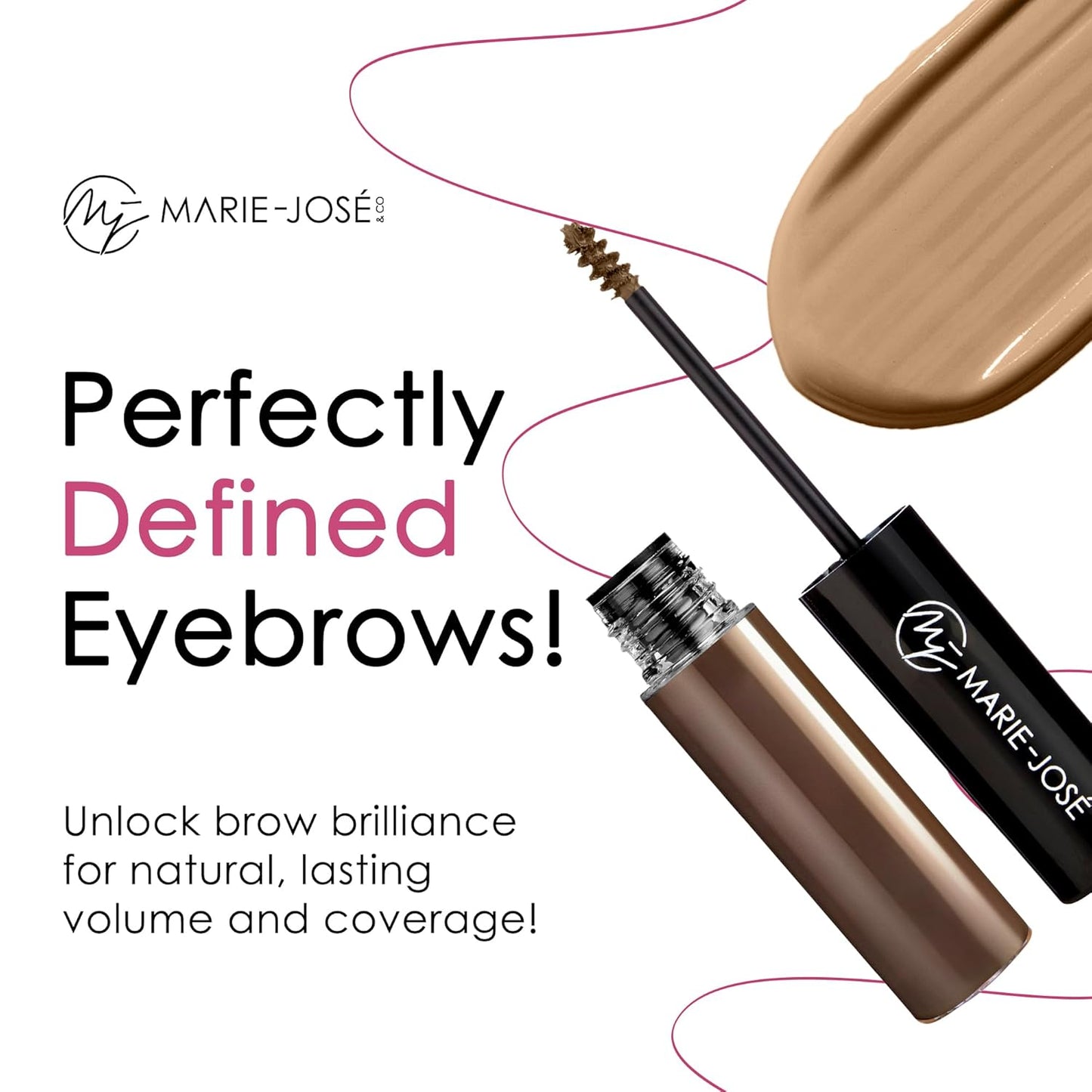 Gel para cejas teñido (4 colores)