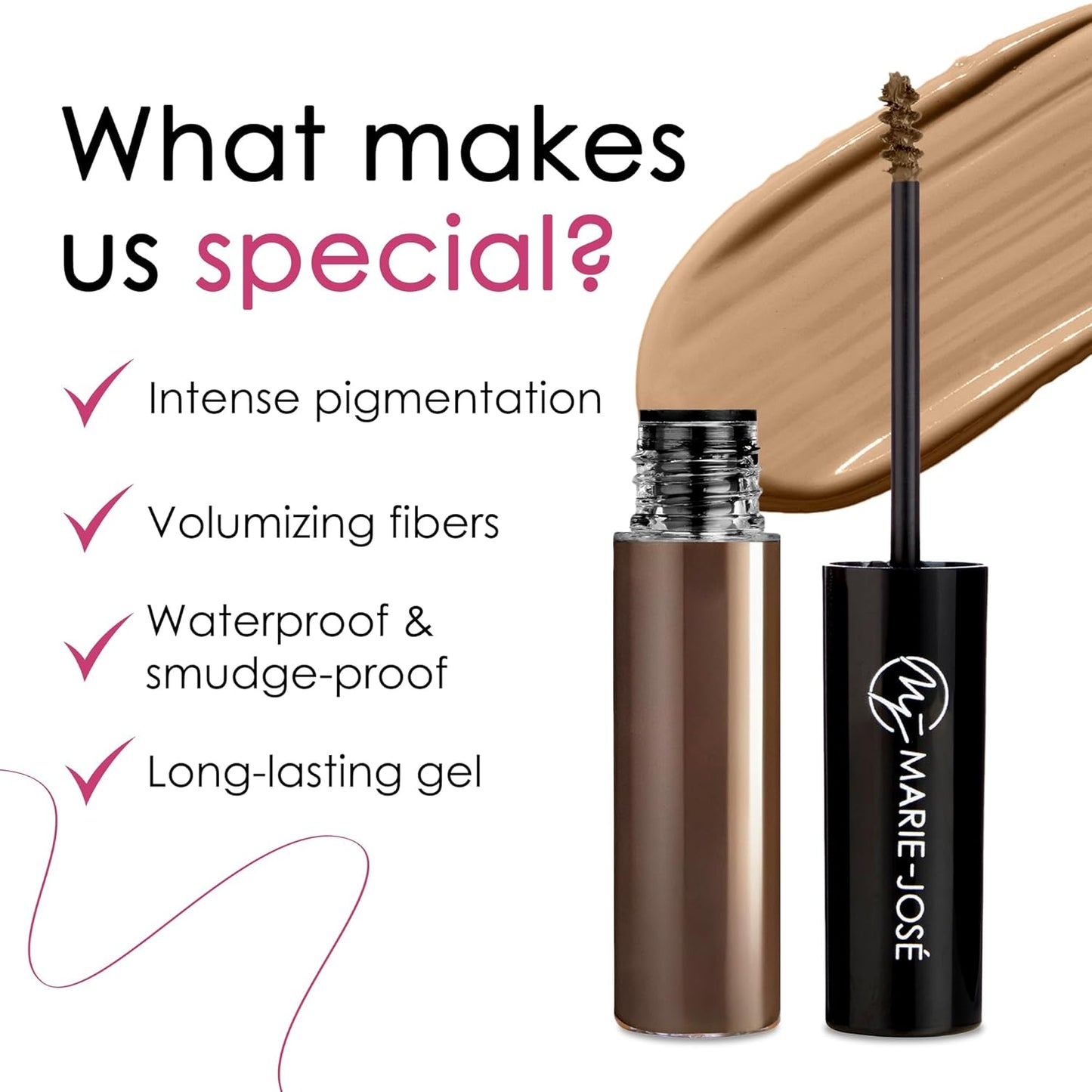 Gel para cejas teñido (4 colores)