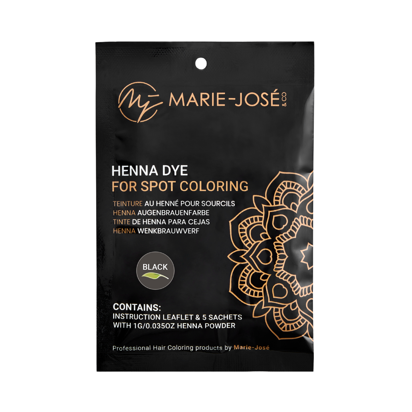 Henna Eyebrow Tint - 5 sachets