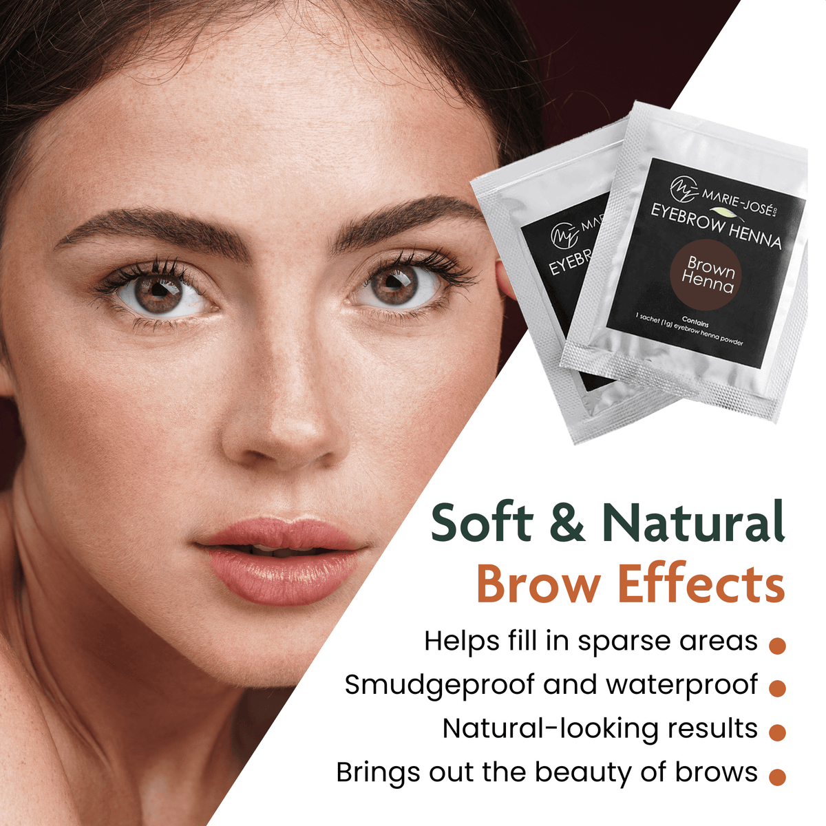 Henna Eyebrow Tint Kit - Marie-José