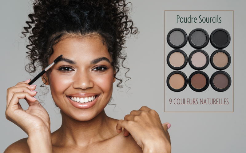 Poudre à Sourcils - 9 couleurs naturelles - Marie Jose