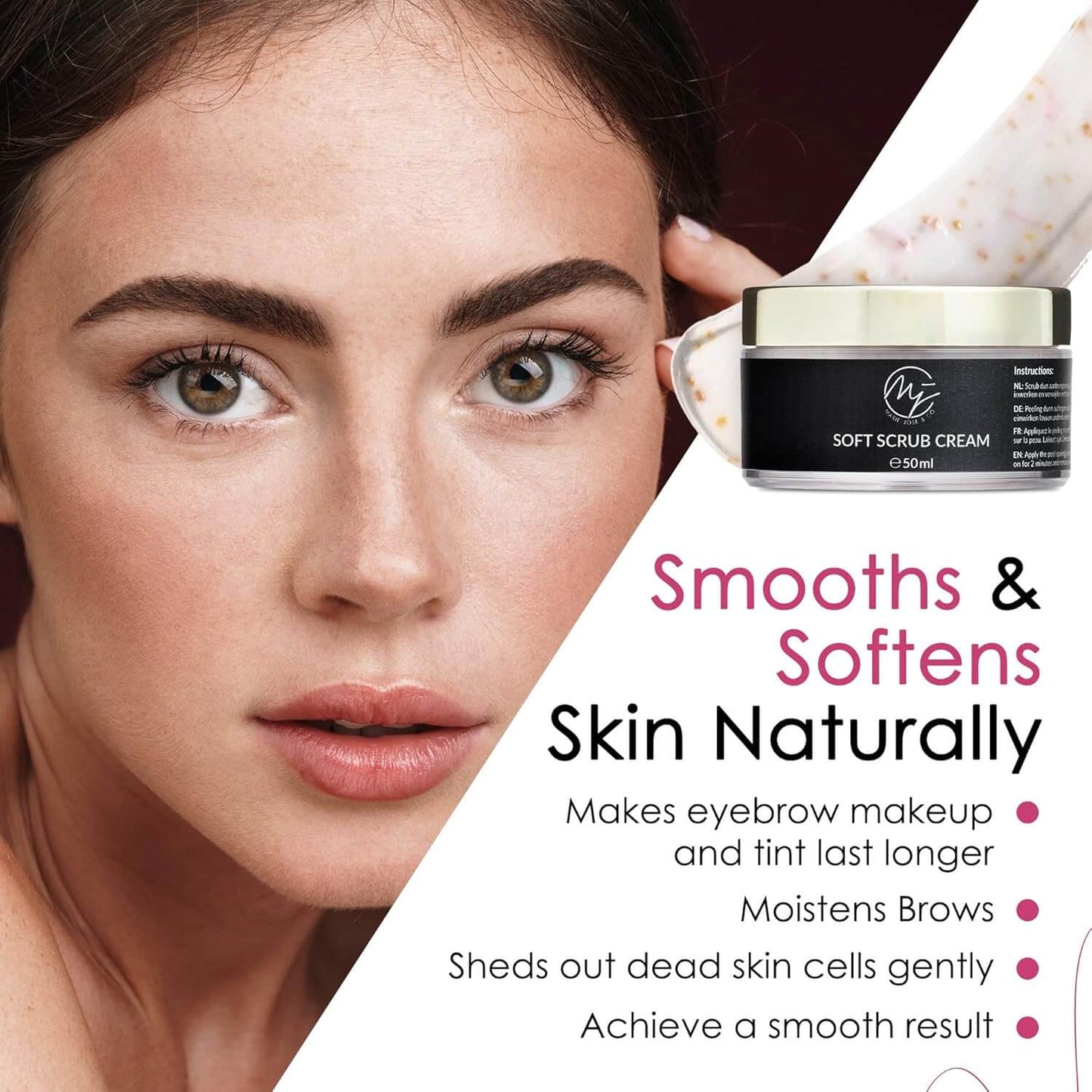 Scrub - Face - Brows Exfoliator - Marie-Jose