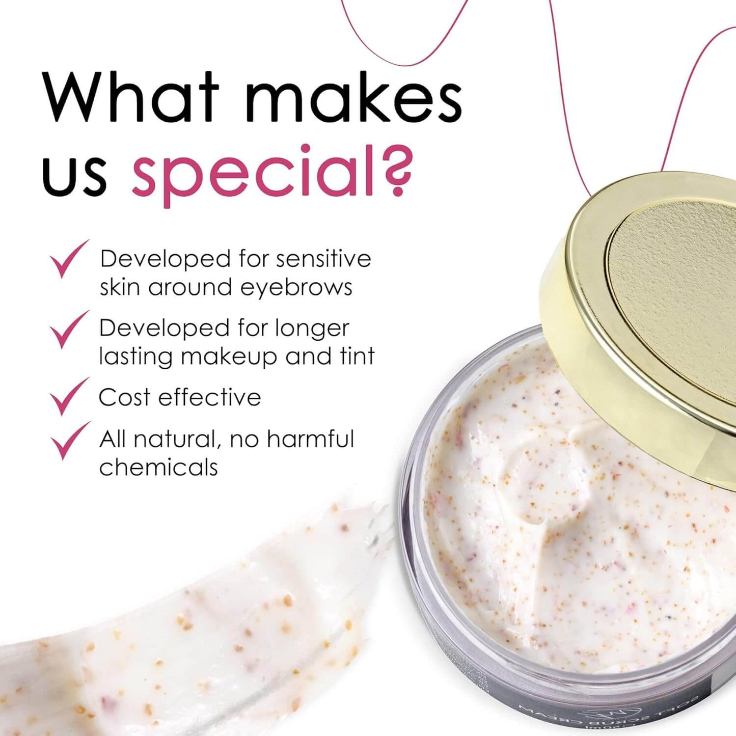 Scrub - Face - Brows Exfoliator - Marie-Jose