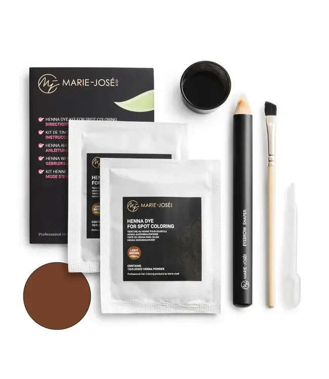 Henna Eyebrow Tint Kit - Marie-José