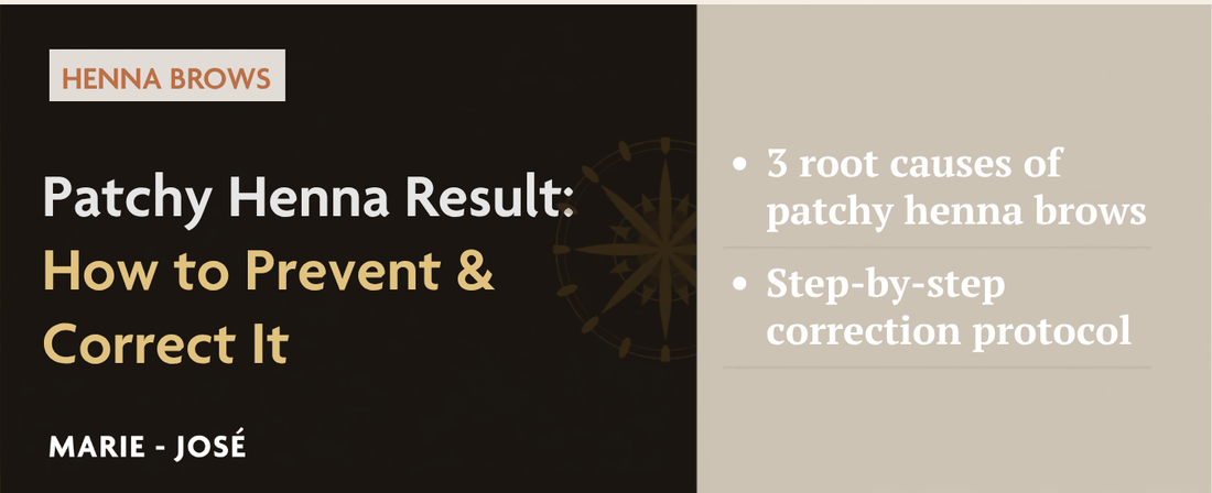 Patchy Henna Result: How to Prevent and Correct It