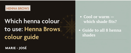 Choosing Henna Brow Color: Guide by Hair Color