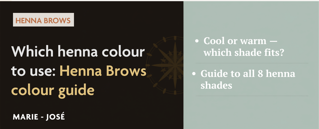 Choosing Henna Brow Color: Guide by Hair Color