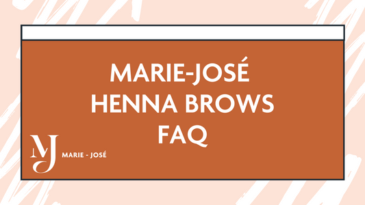 Marie-José Henna Brows – The Most Most Asked Questions