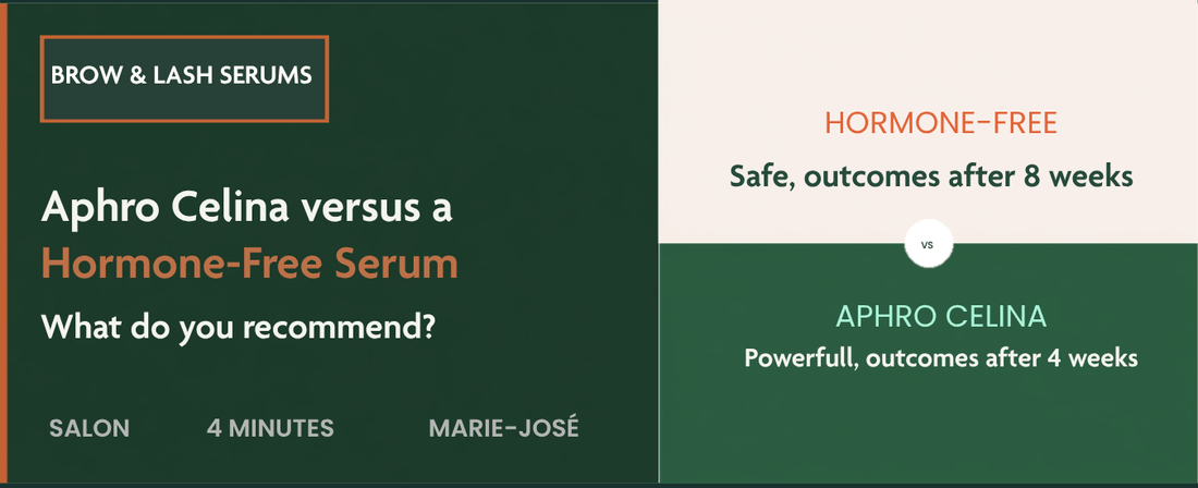 Aphro Celina or hormone-free serum: which do you recommend?