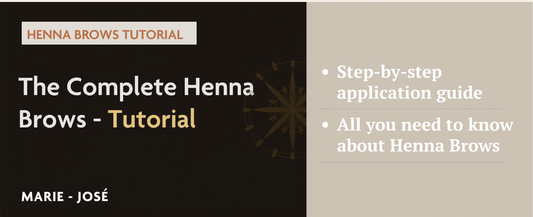 Henna Brows Tutorial : Professional Guide for Perfect Results