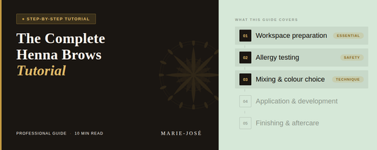 Henna Brows Tutorial : Professional Guide for Perfect Results