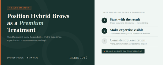 How to Position Hybrid Brows as a Premium Treatment in Your Salon