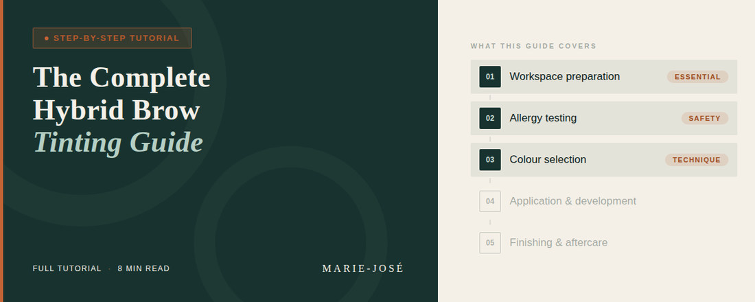 The Complete Guide to Hybrid Brow Tinting: Perfect Brows Step-by-Step