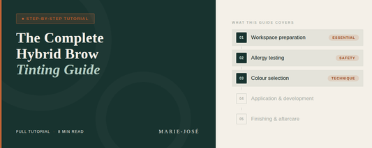 The Complete Guide to Hybrid Brow Tinting: Perfect Brows Step-by-Step