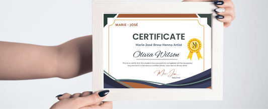 Henna Brows Certification: Become a Top Artist with Marie-José