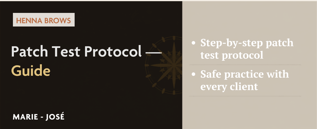 Eyebrow Dye Patch Test: Protocol for Every Client