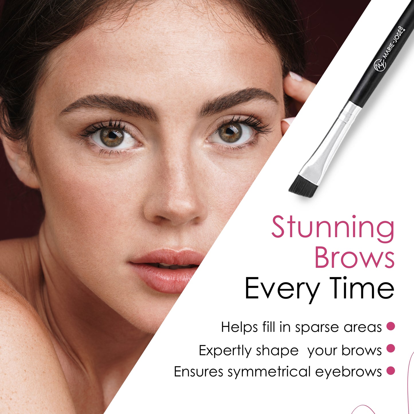 Brow Brush Angled & Spooly