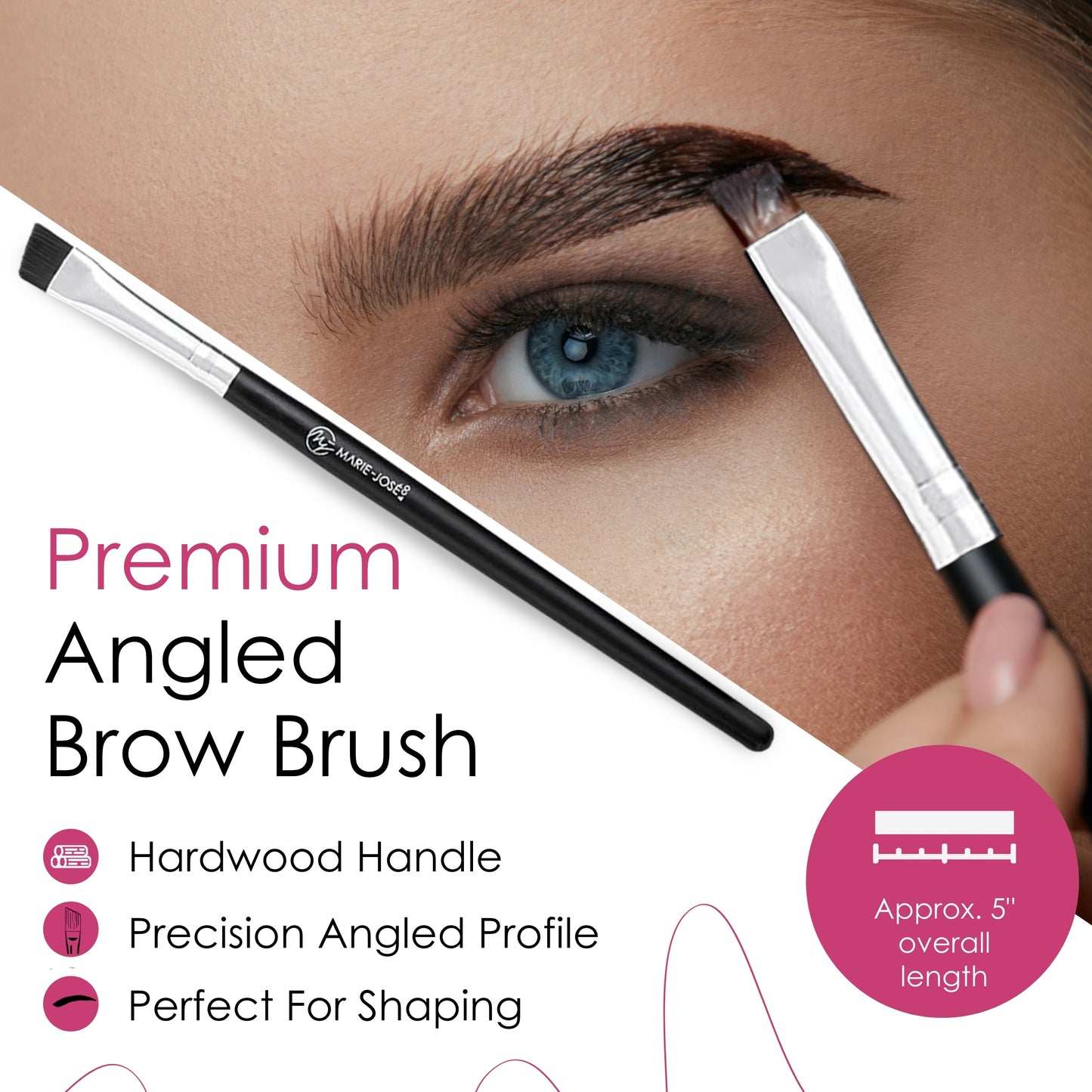 Brow Brush Angled & Spooly