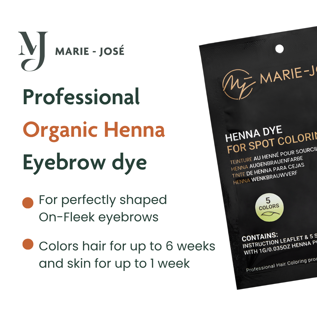 Professional Organic Henna Eyebrow Dye