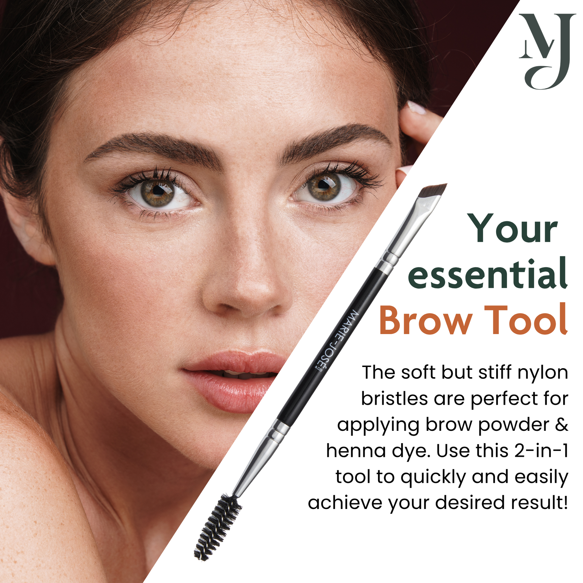 Essential brow tool: DUO Eyebrow Brush
