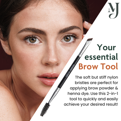 Essential brow tool: DUO Eyebrow Brush