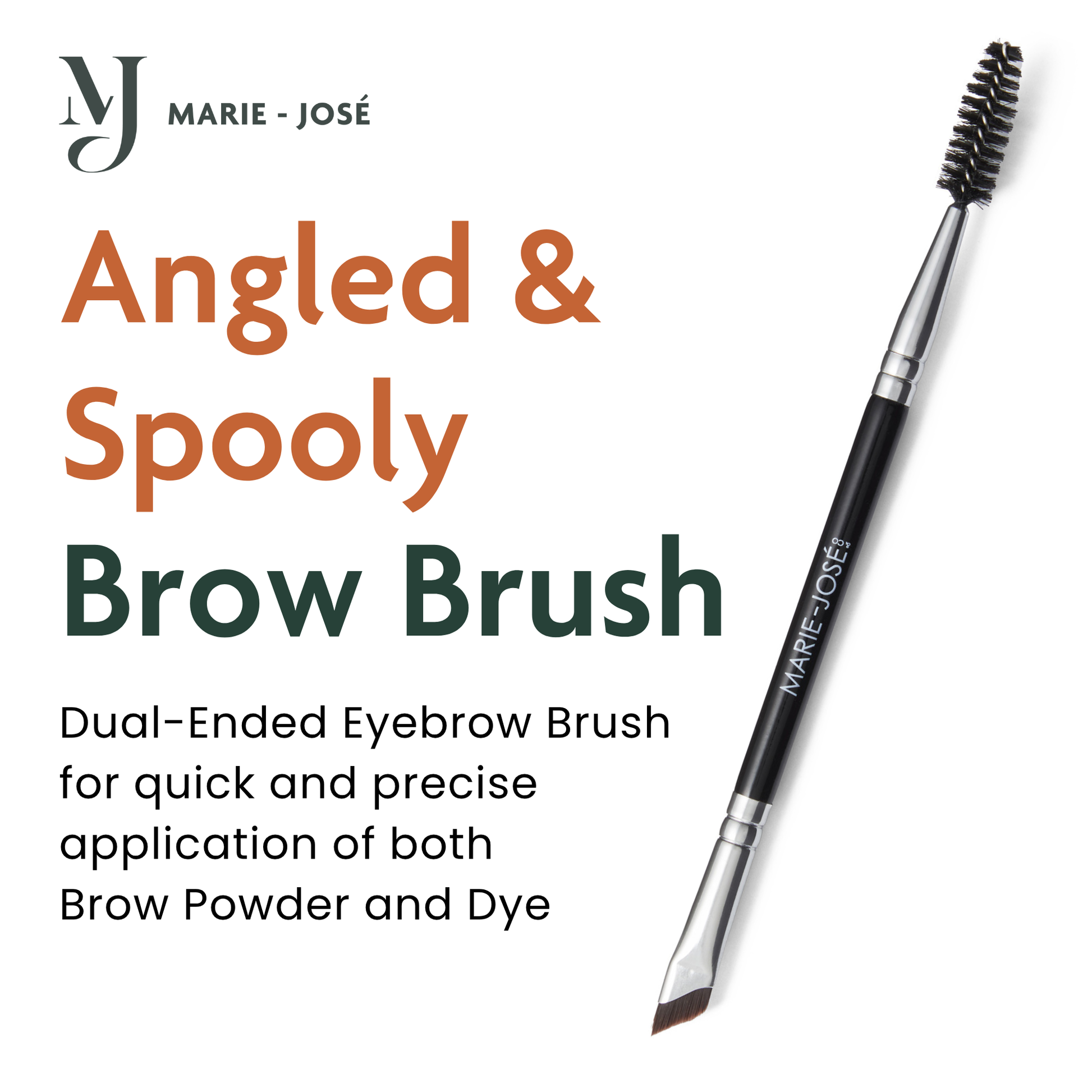 Angled and Spooly Brow Brush