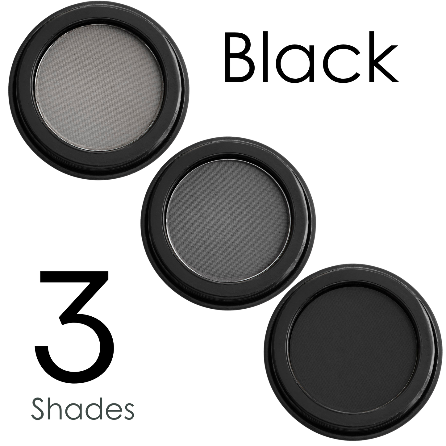 Eyebrow Powder - Black (3 Shades)