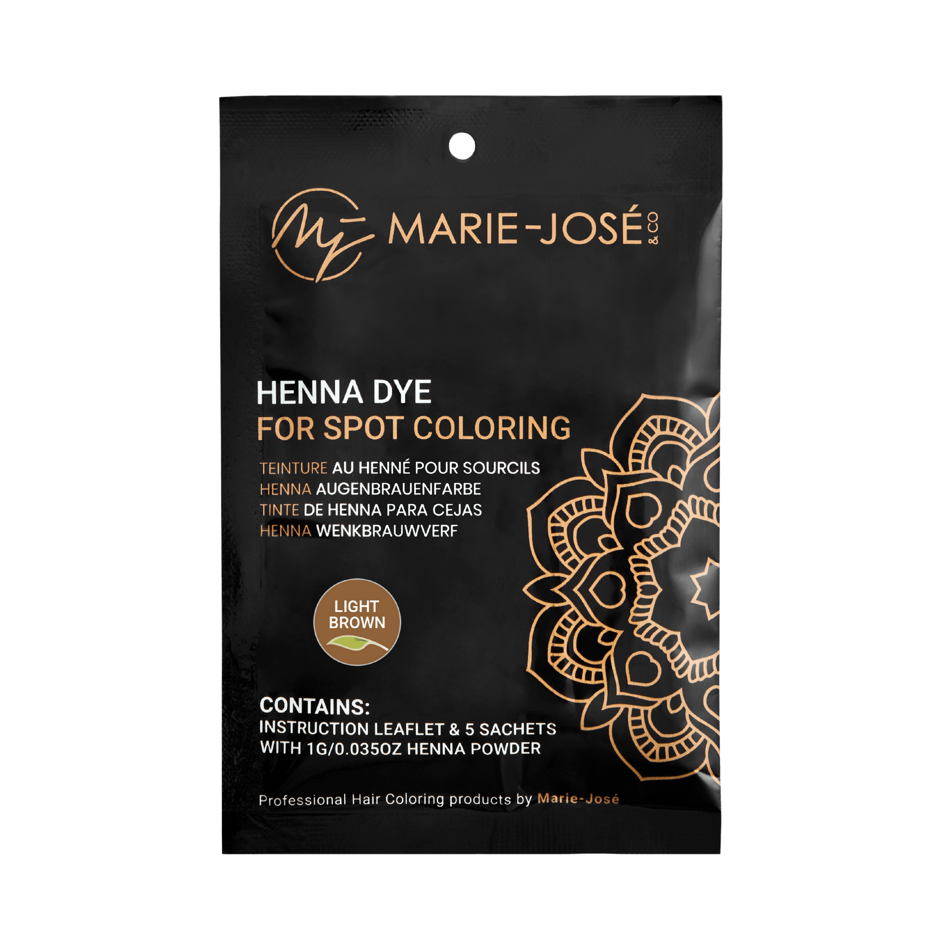 Henna Augenbrauenfarbe - Marie-José