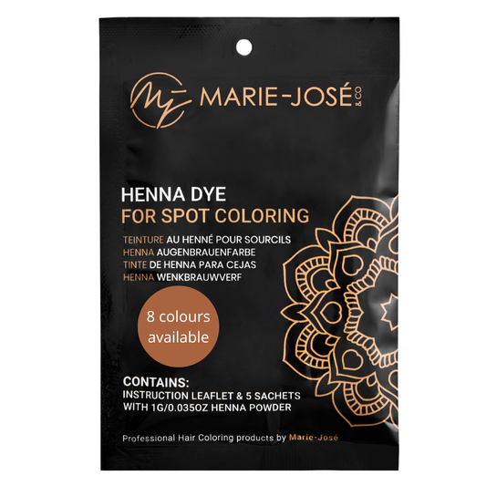 Marie-José Henna Eyebrow Tint - 5 sachets