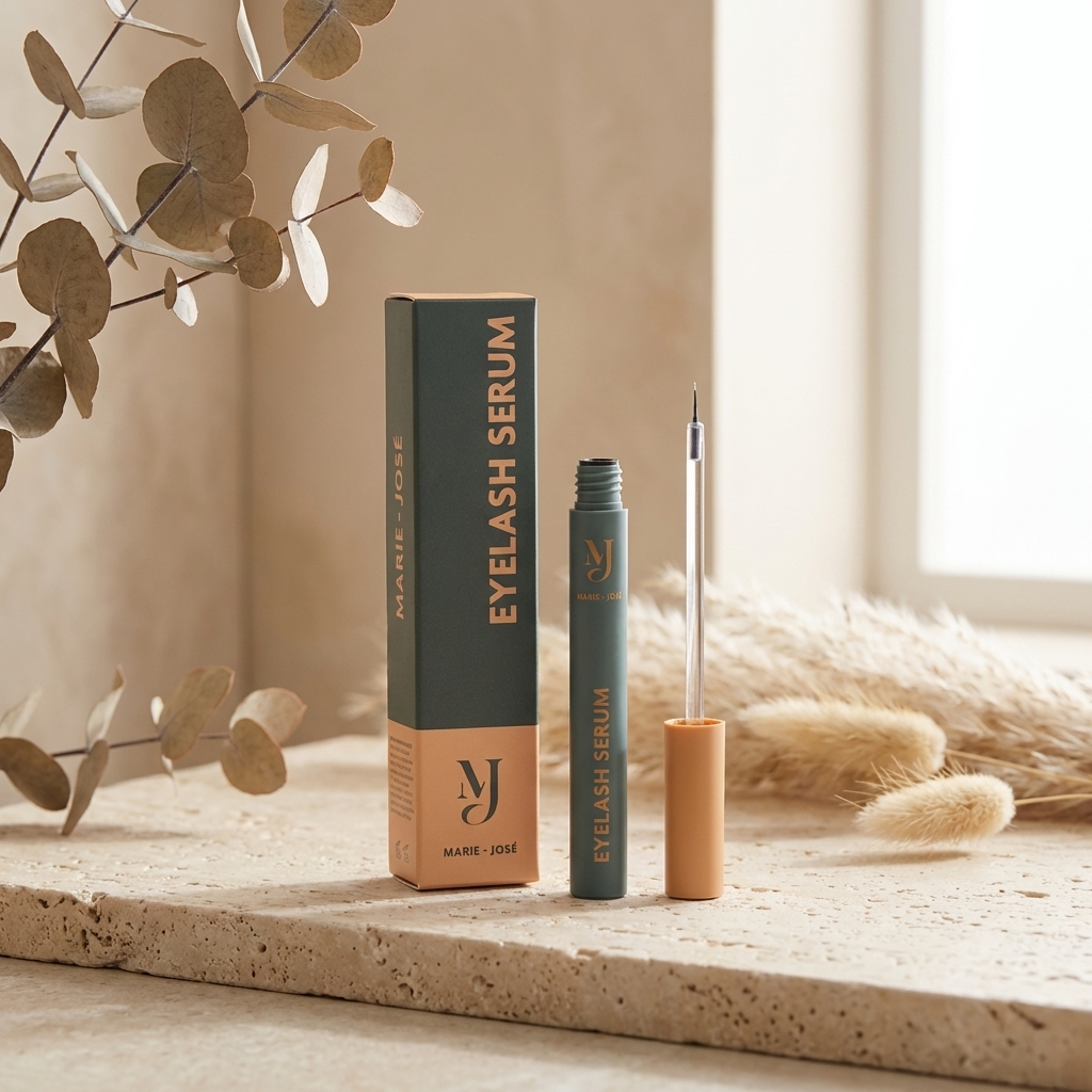 トライアルセット・サンプル Mousa LU Serum & Eye care Emollient Multi Peptide Lash Serum – Achieve Voluminous Lashes – Marie-José