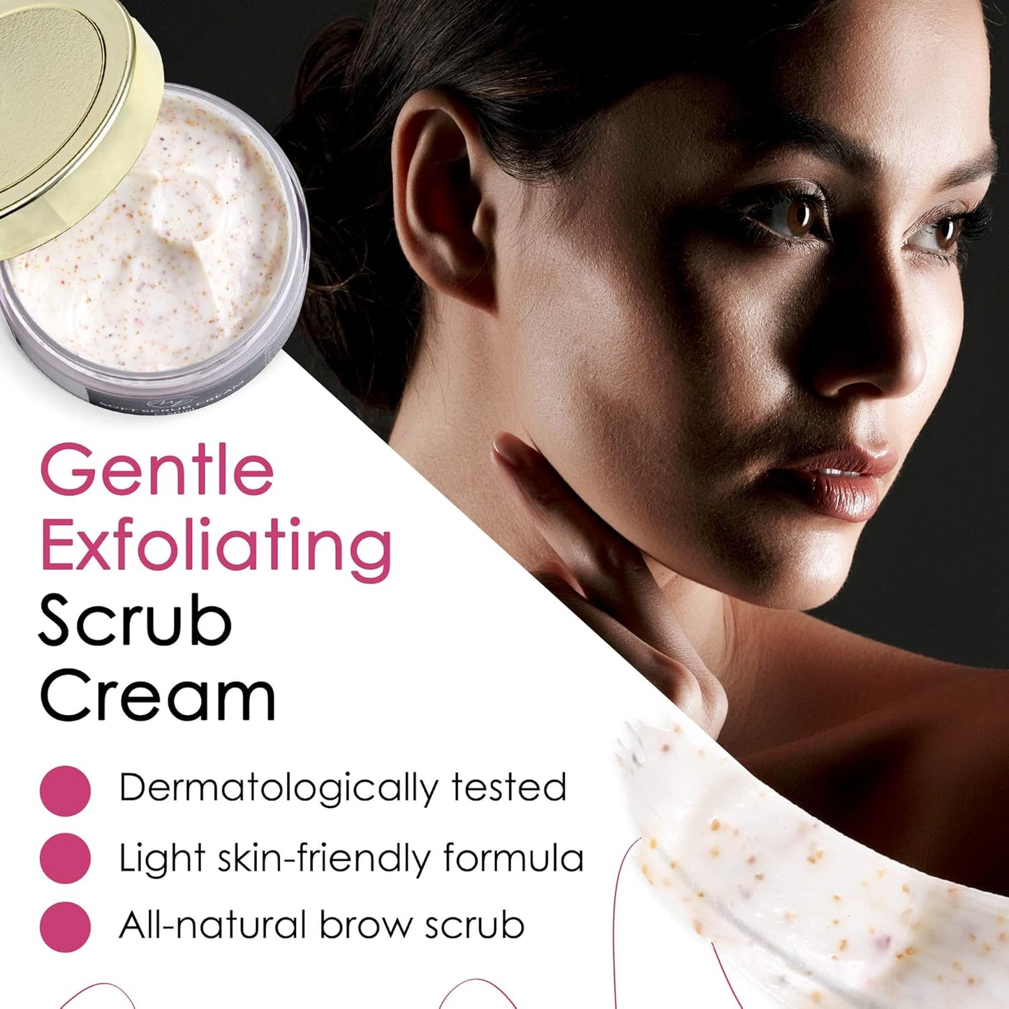 Wenkbrauw Scrub Crème