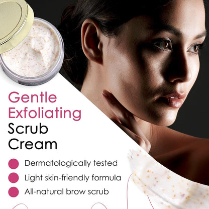 Wenkbrauw Scrub Crème