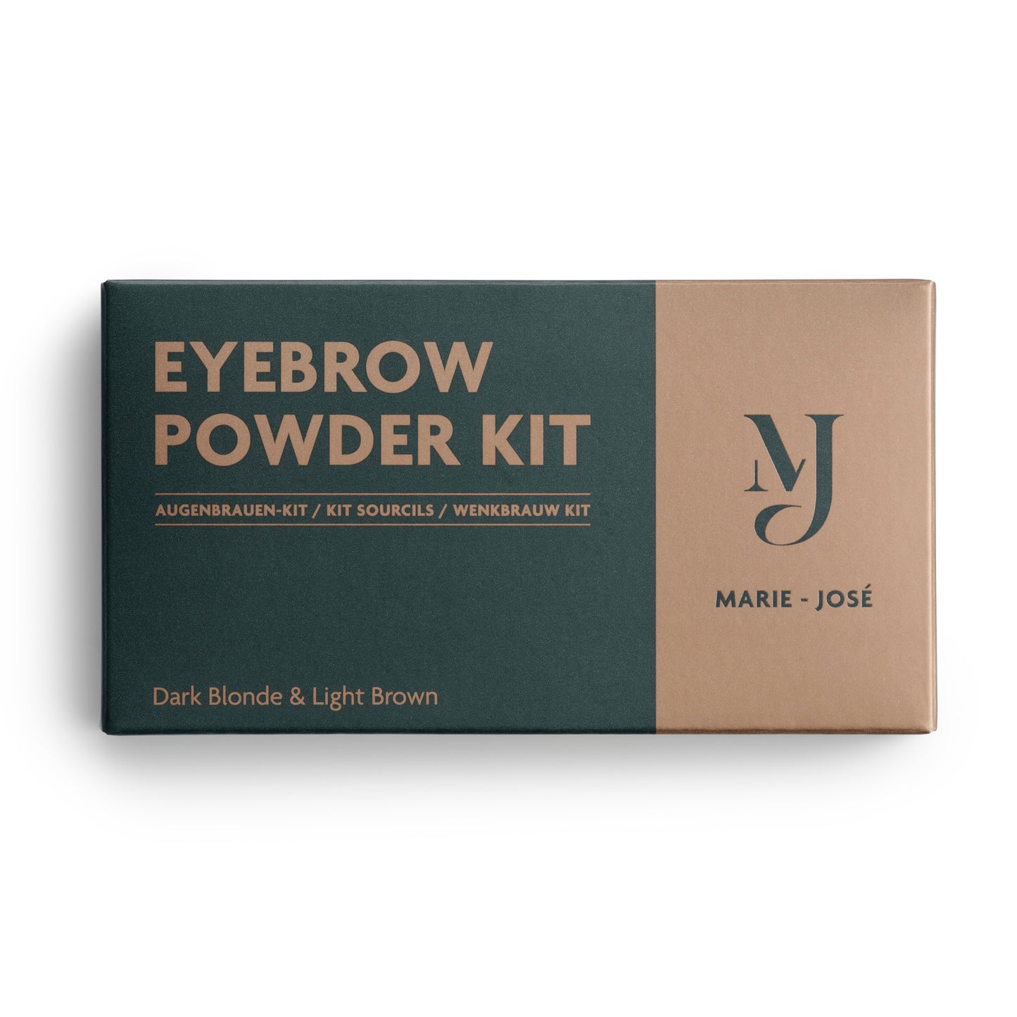 Duo Wenkbrauwpoeder Kit - Donkerblond & Lichtbruin