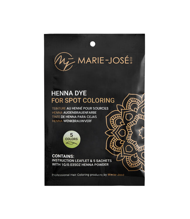 Henna Wenkbrauwverf - 5 x 1gr