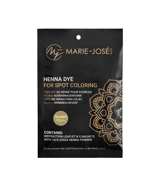 Henna Eyebrow Tint Sachets of Vibrant Colour – Marie-José