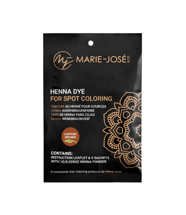 Henna Wenkbrauwverf - 5 x 1gr