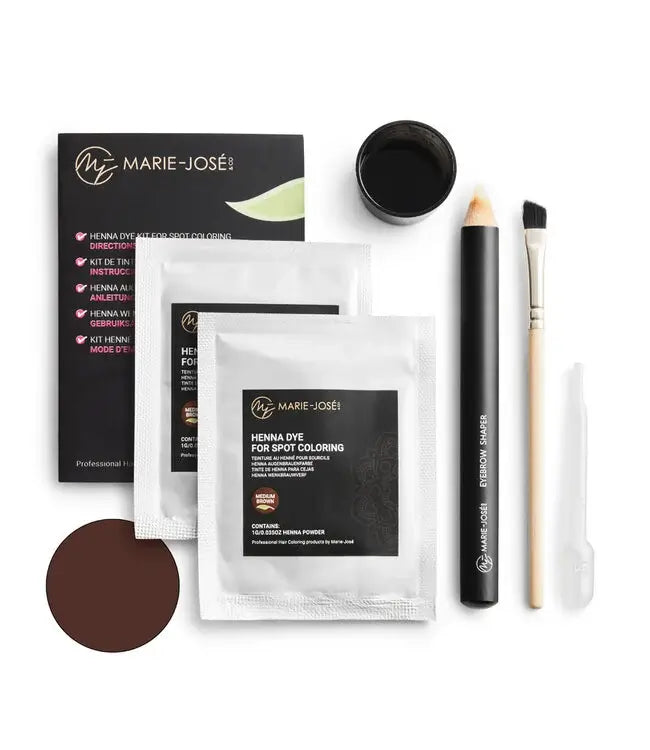Henna Eyebrow Tint Kit - Marie-José
