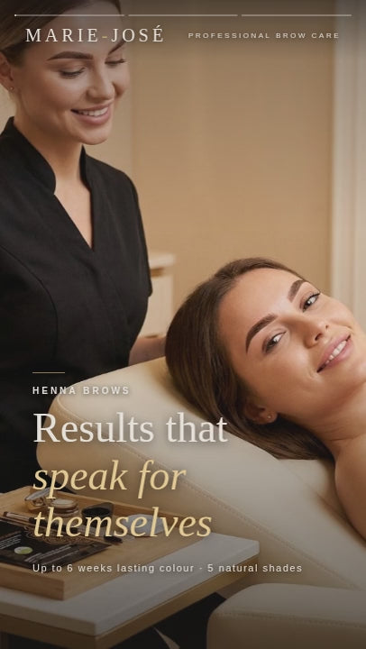 Set de inicio para cejas de henna